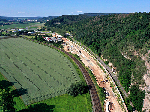 Road and bridge construction, civil and structural engineering services for Tunnel Rothenstein, Germany