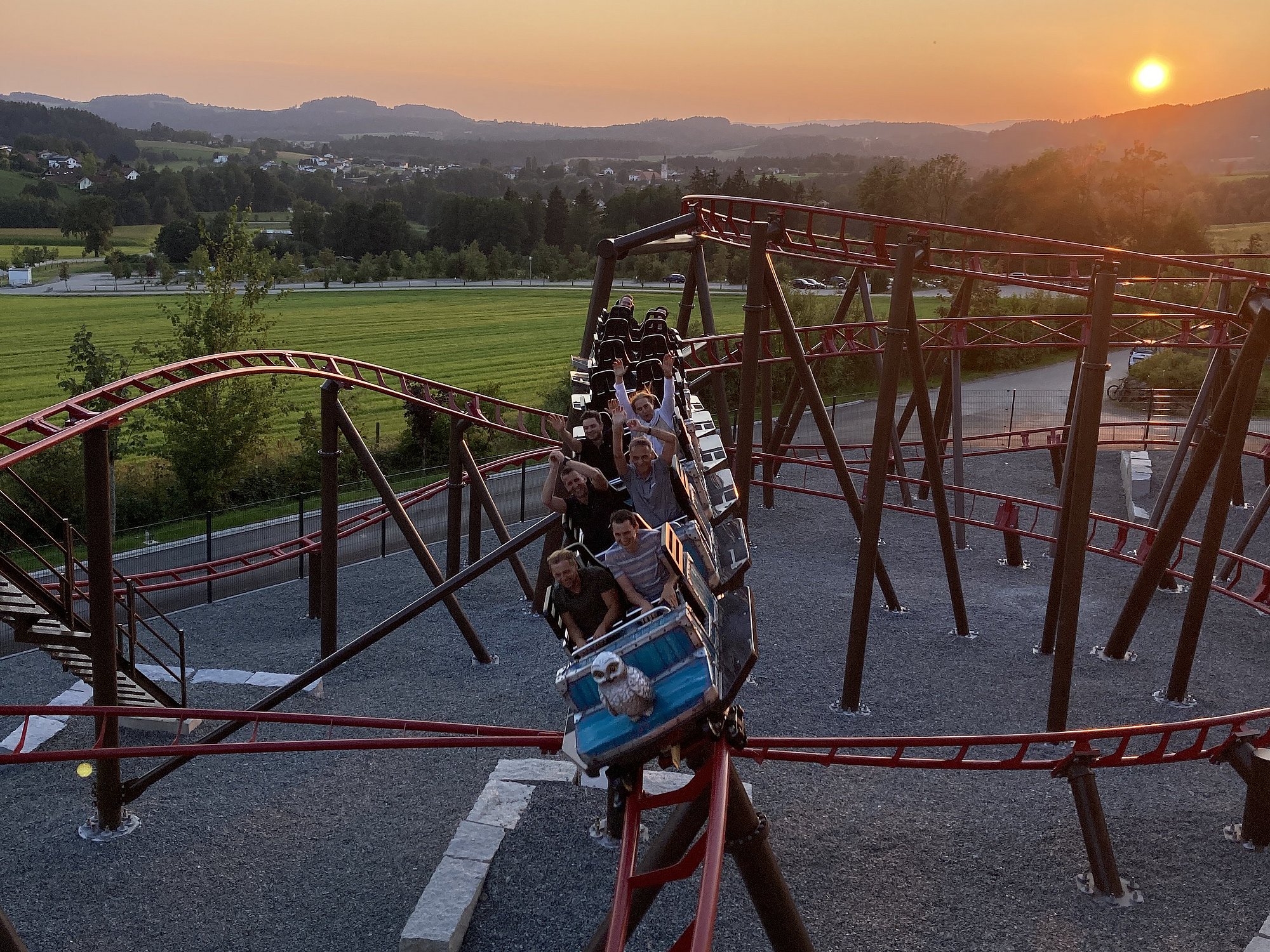 Custom Force Coaster für Freizeitpark Edelwies in Deutschland