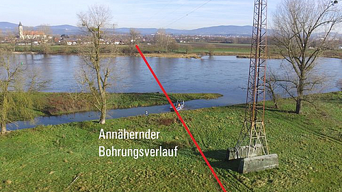 Bohrungen Donau