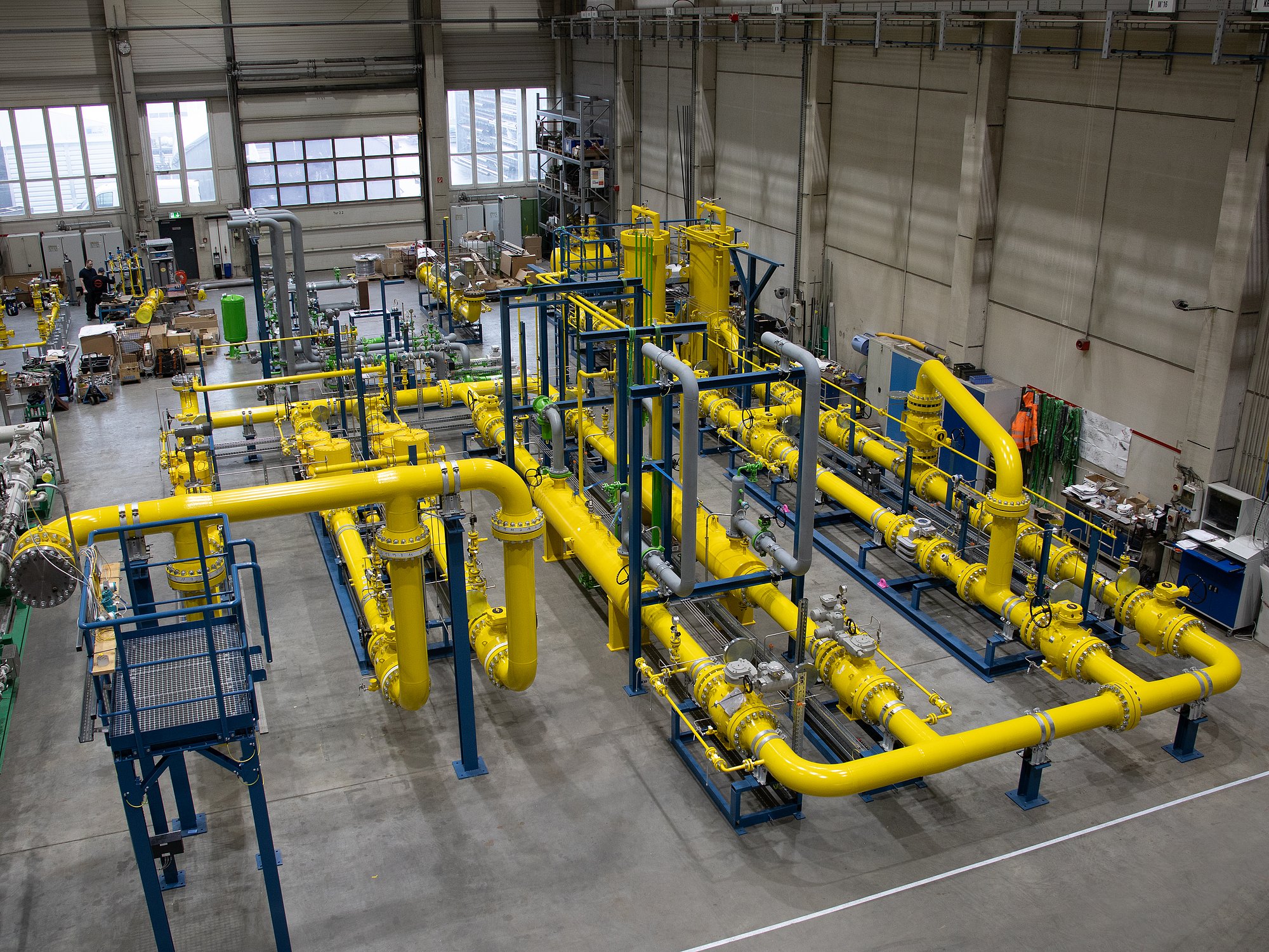 Brenngasversorgungsanlage für Kraftwerk Heilbronn HLB 8