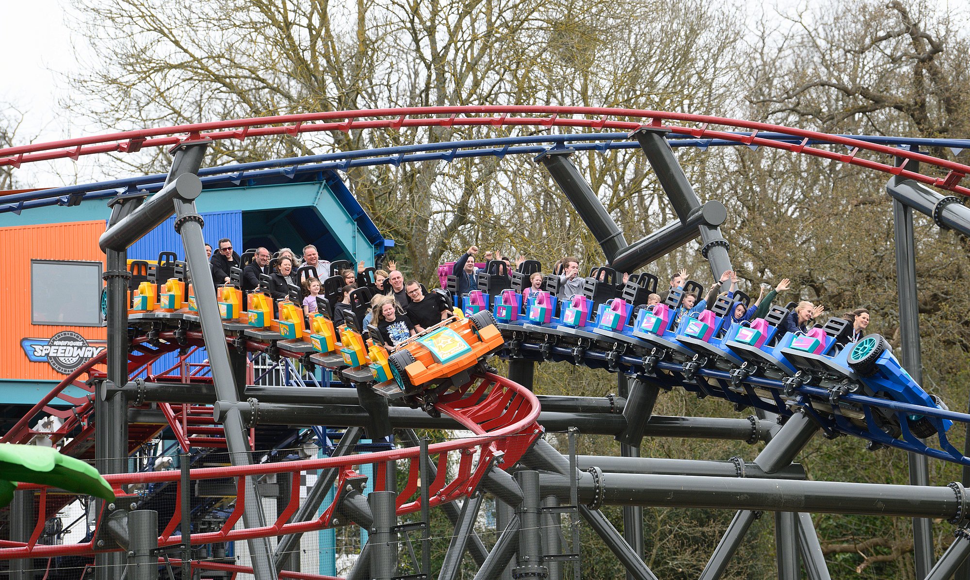 Dueling Reverse Coaster für Legoland Windsor Resort im Vereinigten Königreich