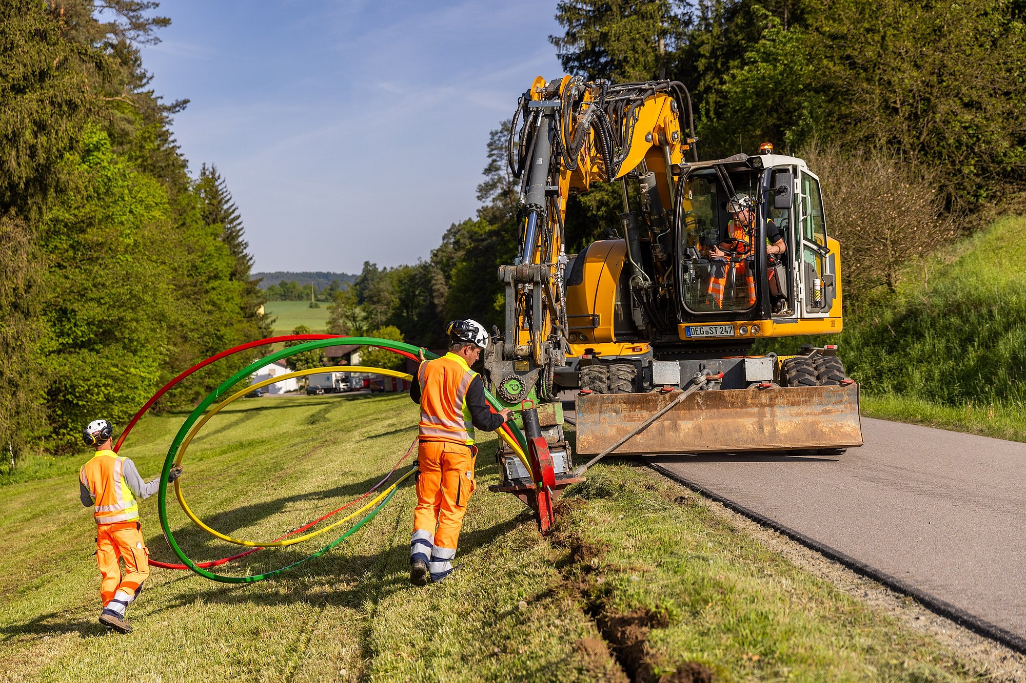 Breitbandausbau für Digitale Infrastruktur 