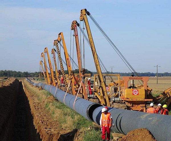 Pipeline-Projekt "Val de Saône"