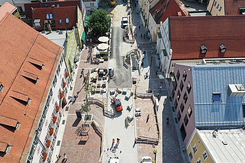 Downtown underground and surface works 