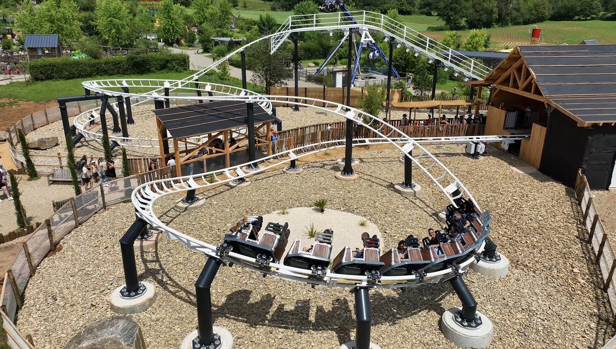 Force 190 Coaster für Le Jardin des Bêtes in Frankreich