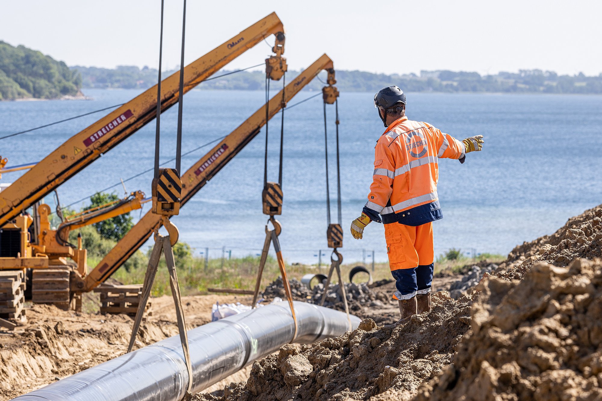 Onshore Pipeline Jutland (Baltic Pipe), Dänemark
