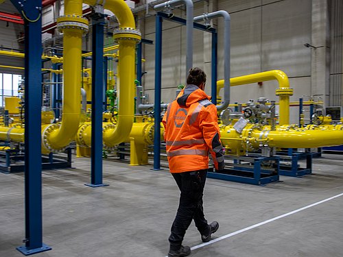 Brenngasversorgungsanlage