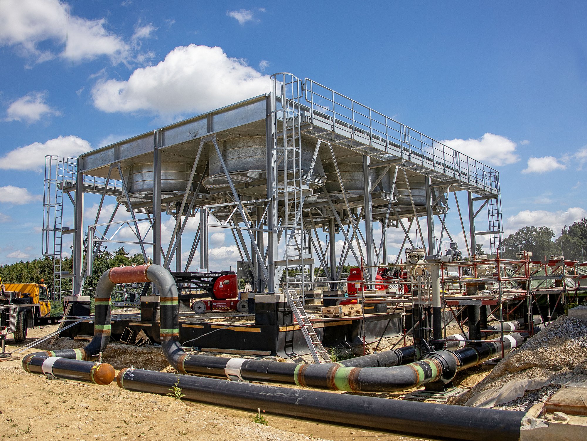 Anbindung der Verdichterstation Wertingen an AUGUSTA Fernleitung