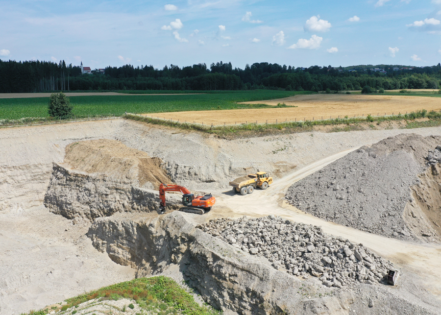 Sand- und Kiesgewinnung