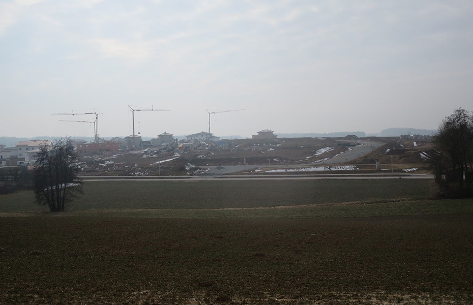 Development of the building area WA "Schneidinger Feld"