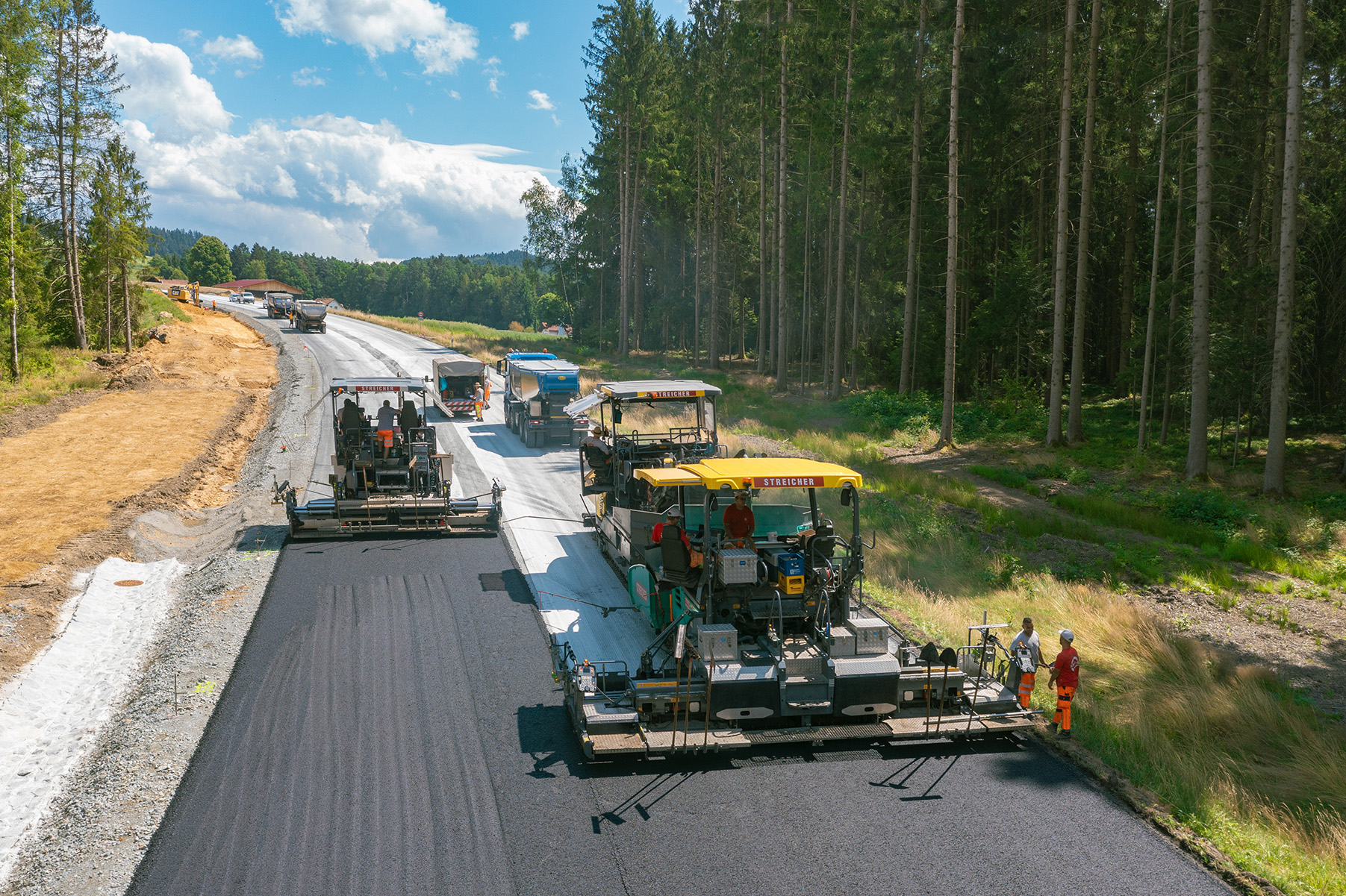 Expansion of federal road B85 west of Ayrhof