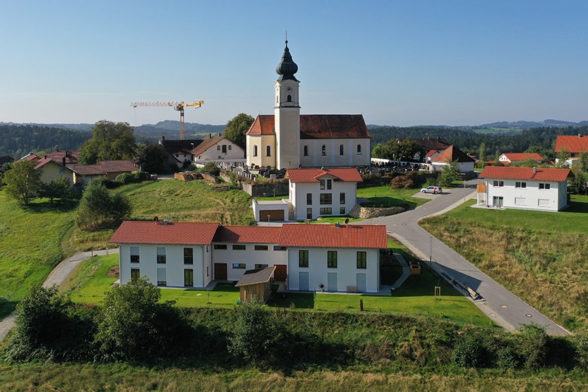 Bau von Ein- und Mehrfamilienhäusern